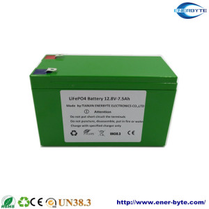 LiFePO4 Battery Pack 12.8V 7.5ah